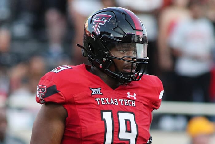 Texas Tech edge rusher Tyree Wilson
